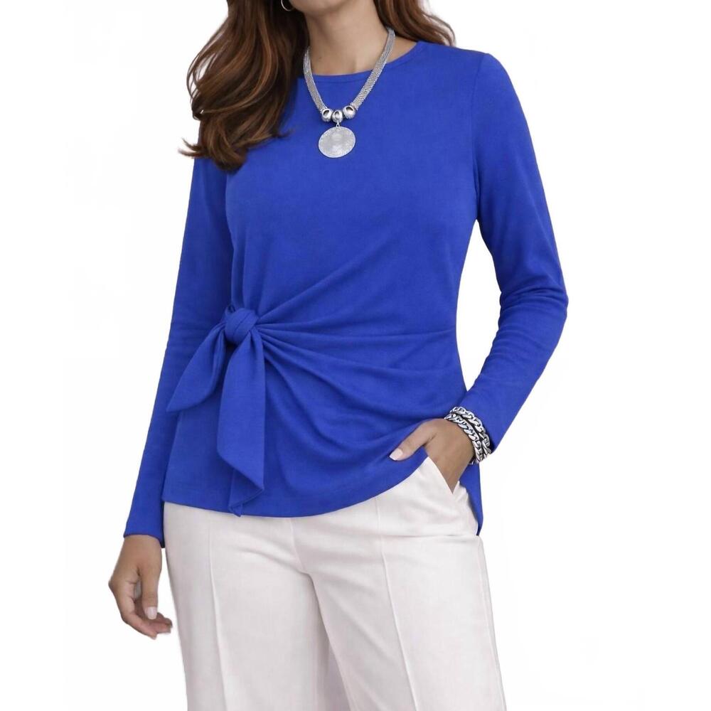 NEW E.L.I. the york tunic in blue